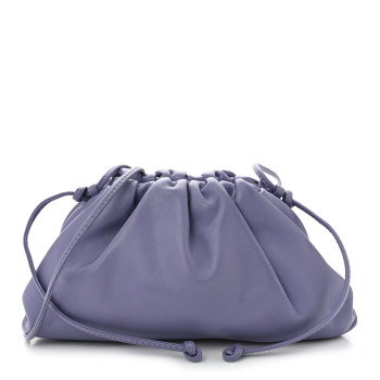 BOTTEGA VENETA Butter Calfskin The Mini Pouch Lavender