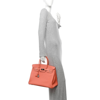HERMES Togo Birkin 35 Crevette