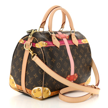LOUIS VUITTON Monogram Summer Trunks Speedy Bandouliere 30