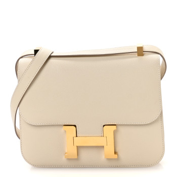 HERMES Epsom Constance 1-24 Craie