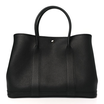 HERMES Negonda Garden Party Tote 36 MM Black