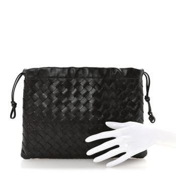BOTTEGA VENETA Nappa Intrecciato Dustbag Fondant