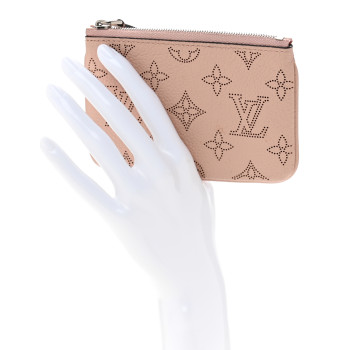 LOUIS VUITTON Mahina Key Pouch Magnolia