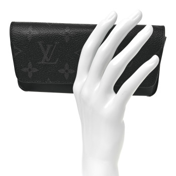 LOUIS VUITTON Monogram Eclipse Woody Sunglass Case