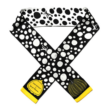 LOUIS VUITTON LV x YK Infinity Dots Bandeau Black Yellow White