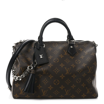 LOUIS VUITTON Monogram Speedy Soft 30 Dark
