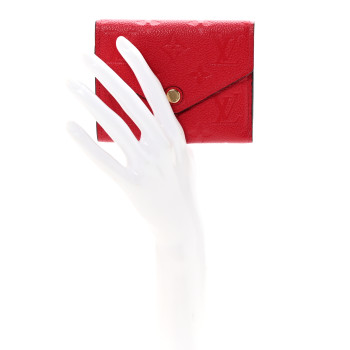 LOUIS VUITTON Empreinte Victorine Wallet Cherry