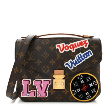 LOUIS VUITTON Monogram Patches Pochette Metis