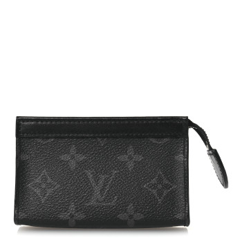 LOUIS VUITTON Monogram Eclipse Key Pouch Voyage