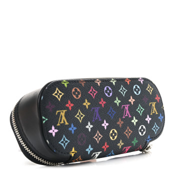 LOUIS VUITTON LV X TM Monogram Multicolor Sunglasses Case Black