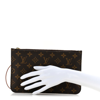 LOUIS VUITTON Monogram Neverfull MM GM Pochette