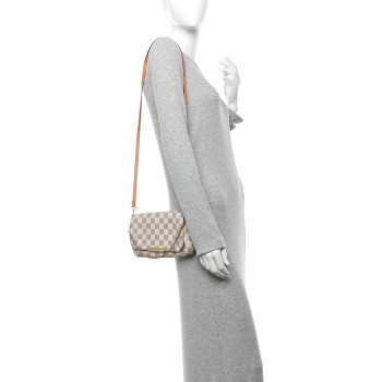LOUIS VUITTON Damier Azur Favorite PM