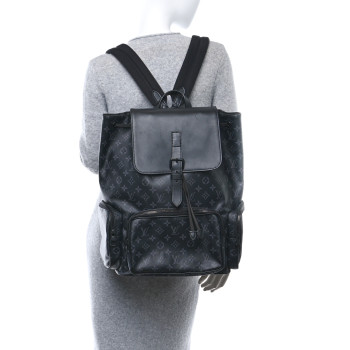 LOUIS VUITTON Monogram Eclipse Trio Backpack
