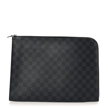 LOUIS VUITTON Damier Graphite Pochette Jour GM