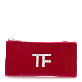 TOM FORD Velvet Crystal TF Clutch Pink