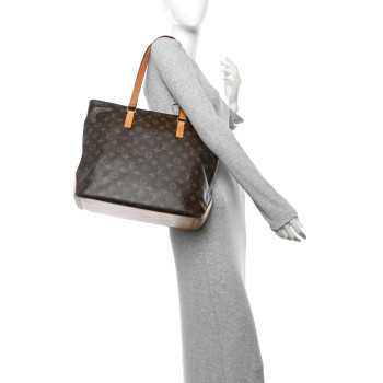 LOUIS VUITTON Monogram Cabas Mezzo