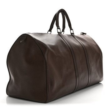 LOUIS VUITTON Epi Keepall 55 Moka