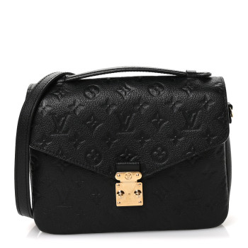 LOUIS VUITTON Empreinte Pochette Metis Black LOUIS VUITTON Empreinte Pochette Metis Black
