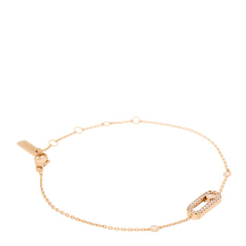 MESSIKA 18K Rose Gold Diamond Move Uno Pave Bracelet