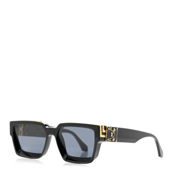 LOUIS VUITTON Acetate 1.1 Millionaires Sunglasses Z1165E Black