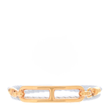 HERMES Swift Roulis Double Tour Bracelet Bleu Brume