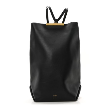 KHAITE Vintage Calfskin Iris Backpack Black