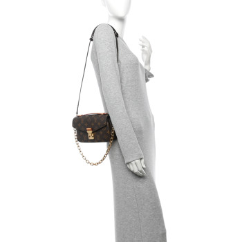 LOUIS VUITTON Monogram Pochette Metis East West