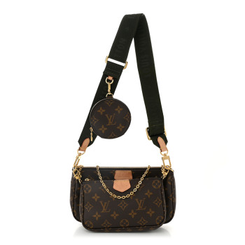 LOUIS VUITTON Monogram Multi Pochette Accessories Kaki