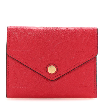 LOUIS VUITTON Empreinte Victorine Wallet Cherry