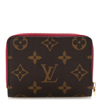 LOUIS VUITTON Monogram Lou Wallet Fuchsia