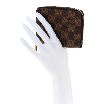 LOUIS VUITTON Damier Ebene Zippy Coin Purse