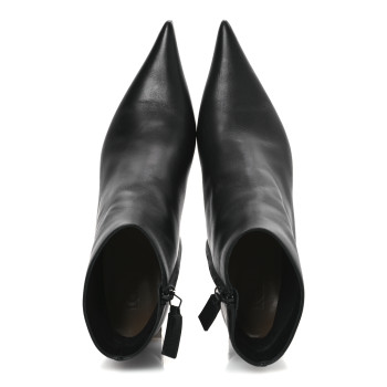 LOEWE Calfskin Anagram Ankle Boots 39 Black