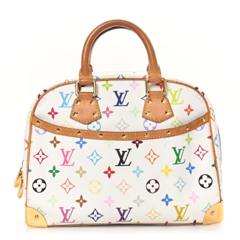 LOUIS VUITTON Monogram Multicolor Trouville White