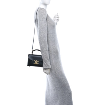CELINE Smooth Satinated Calfskin Teen Nino Black