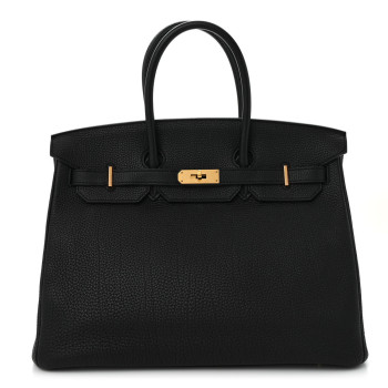 HERMES Togo Birkin 35 Black
