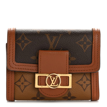 LOUIS VUITTON Reverse Monogram Dauphine Wallet