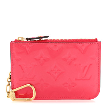 LOUIS VUITTON Vernis Key Pouch NM Cherry