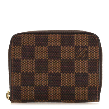 LOUIS VUITTON Damier Ebene Zippy Coin Purse