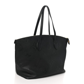 LOUIS VUITTON Empreinte Monogram Giant Travel Bag Black