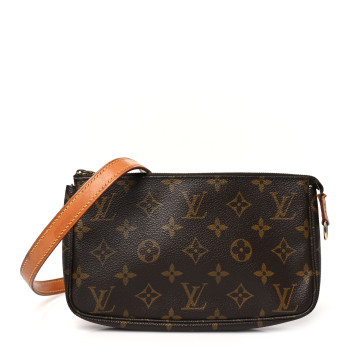 LOUIS VUITTON Monogram Accessories Pochette Long Strap