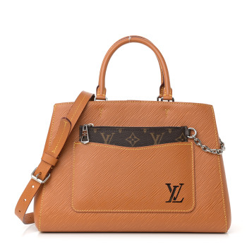 LOUIS VUITTON Epi Marelle Tote MM Gold Honey
