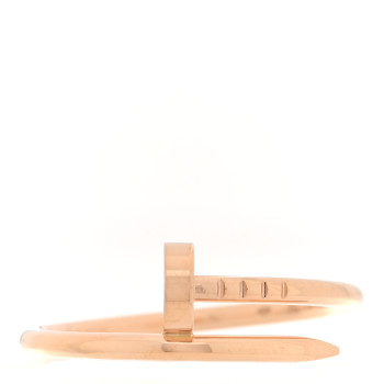 CARTIER 18K Pink Gold Small Juste Un Clou Ring 59 8.75