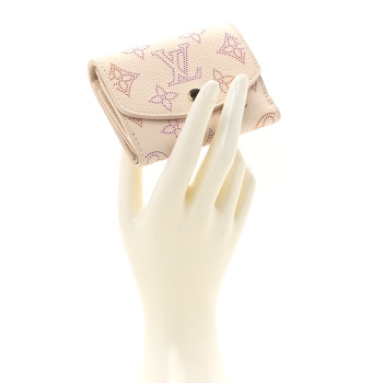 LOUIS VUITTON Mahina Iris XS Wallet Dream Beige