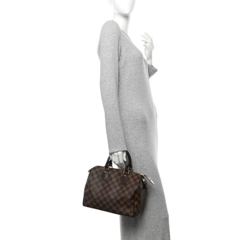 LOUIS VUITTON Damier Ebene Speedy 25