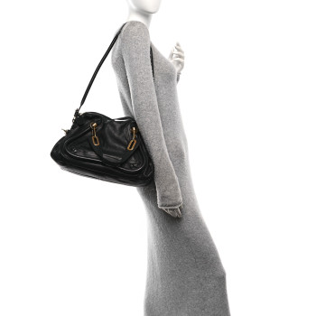 CHLOE Calfskin Medium Paraty Black