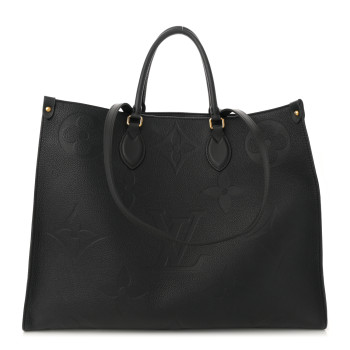 LOUIS VUITTON Empreinte Monogram Giant Onthego GM Black