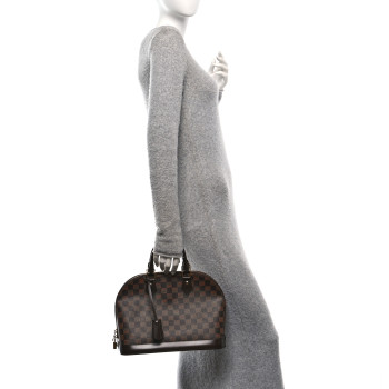 LOUIS VUITTON Damier Ebene Alma MM