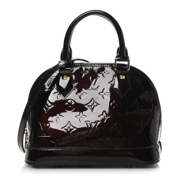 LOUIS VUITTON Vernis Alma BB Amarante