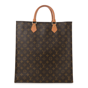 LOUIS VUITTON Monogram Sac Plat