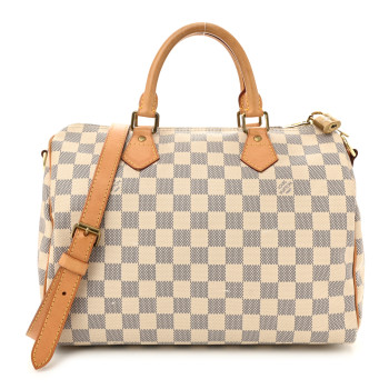 LOUIS VUITTON Damier Azur Speedy Bandouliere 30